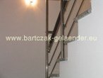 stainless steel railings, Wooden handrail - Düsseldorf, Essen, Dortmund