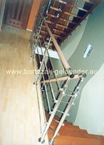 Treppengeländer Edelstahl Bausatz 30